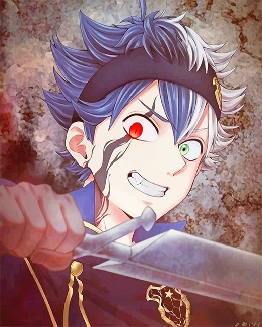 Black Clover Asta New Paint By Numbers.png