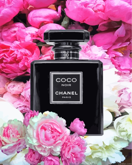 Black Coco Chanel Paint By Number.png