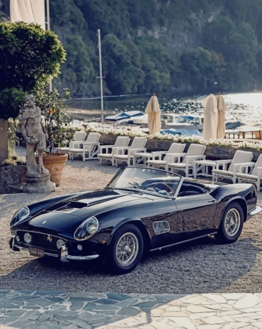 Black Ferrari 250 Paint By Numbers.png