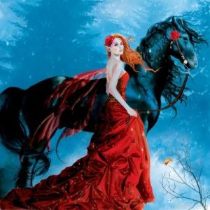 Black Horses Paint By Numbers.png