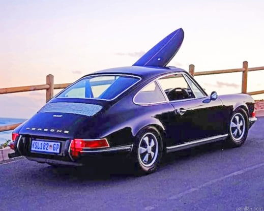 Black Porsche 911 New Paint By Numbers.png