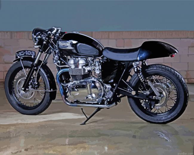 Black Triumph Bonneville Paint By Numbers.png