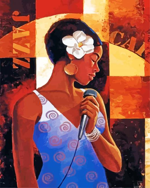 Black Woman Singing Paint By Number.png