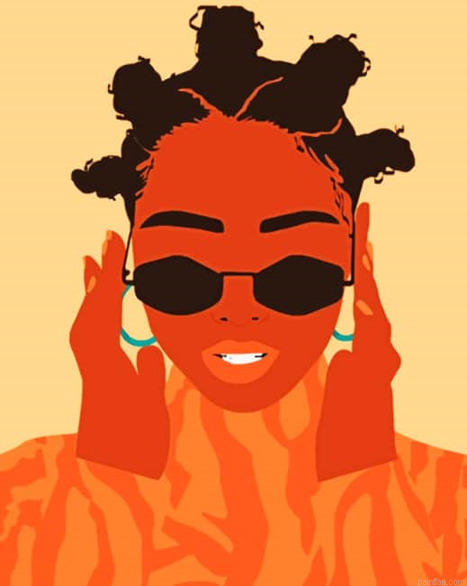 Black Woman Style New Paint By Numbers.png