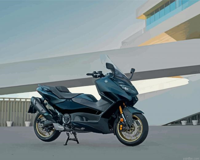 Black Yamaha Tmax Paint By Numbers.png