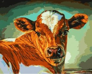 Blonde Cow Paint By Numbers.png