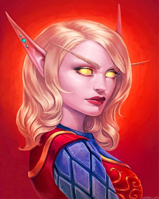 Blonde Elf Paint By Number.png