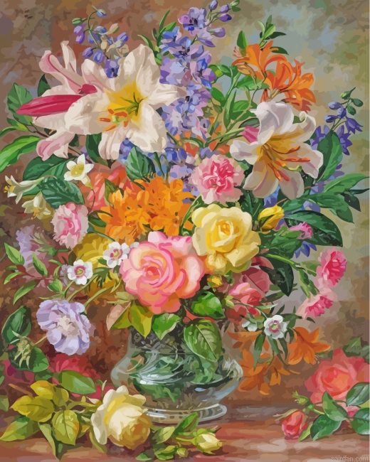 Blooming Flowers Vase Paint By Number.png