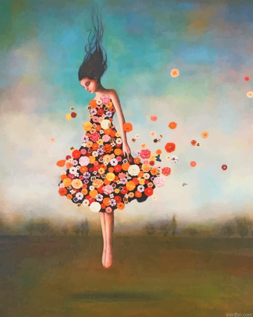 Blossom Girl Paint By Number.png