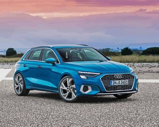 Blue Audi S3 Paint By Numbers.png