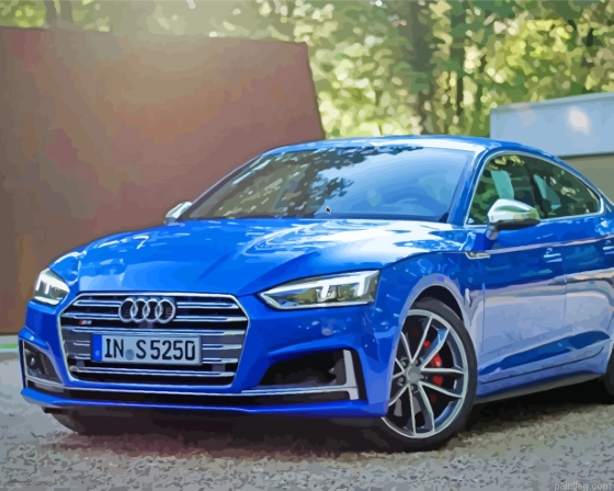 Blue Audi S5 Paint By Numbers.png
