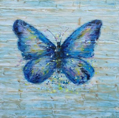 Blue Butterfly Paint By Numbers.png