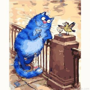 Blue Cats Paint By Numbers.png