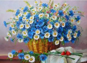 Blue Chamomile Paint By Numbers.png
