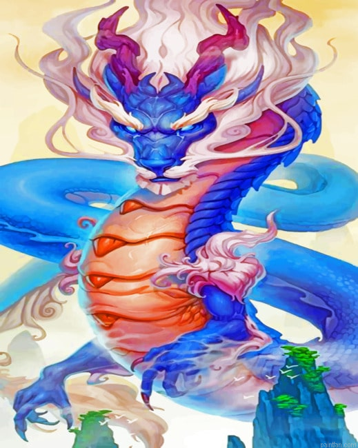 Blue Dragon Fantasy Paint By Numbers.png