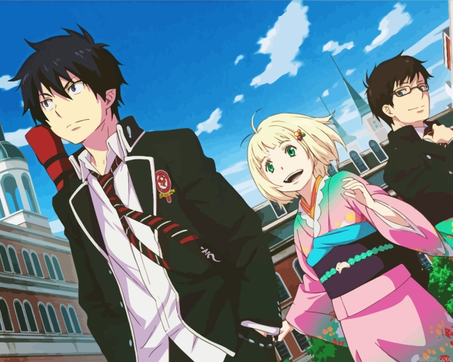 Blue Exorcist Characters Paint By Number.png