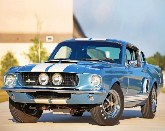 Blue Ford Gt 500 Paint By Number.png