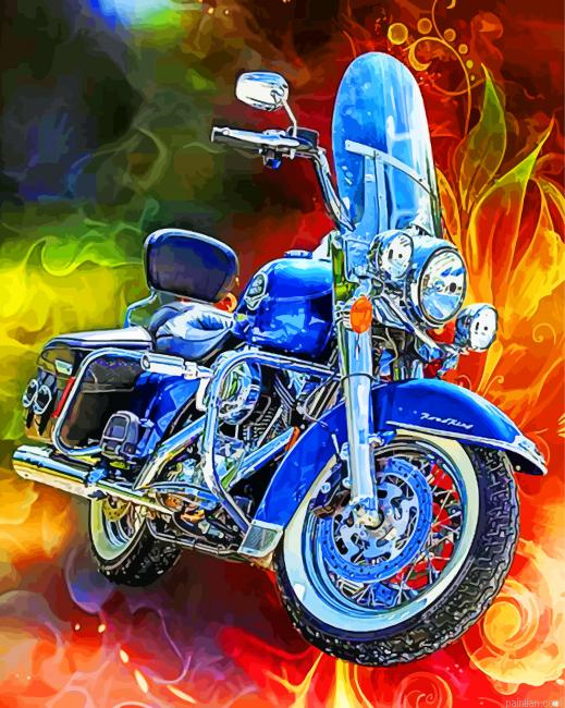 Blue Motorcycle Paint By Number.png