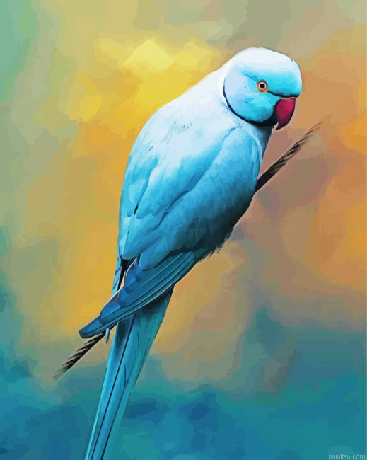 Blue Red Neck Parrot Paint By Numbers.png
