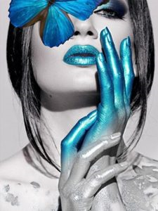 Blue Woman Paint By Numbers.png