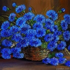 Bluebonnets In A Vase Paint By Numbers.png
