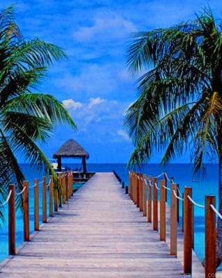 Boardwalk To The Ocean Paint By Number.png