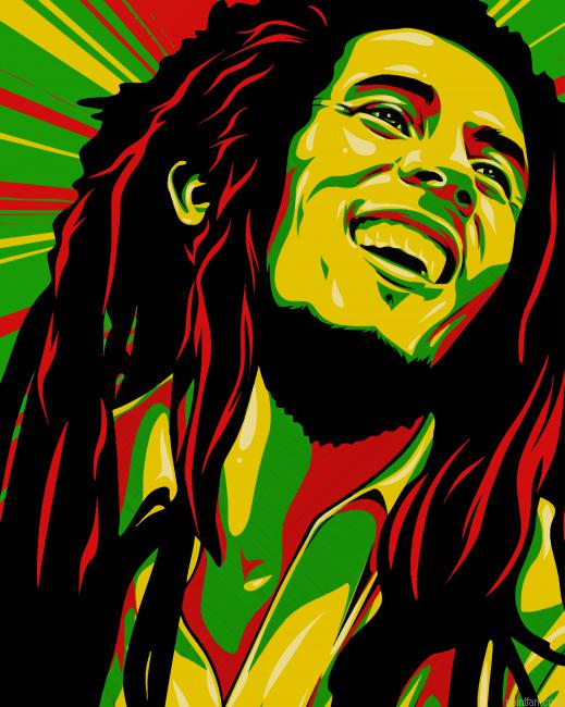 Bob Marley Art New Paint By Number.png