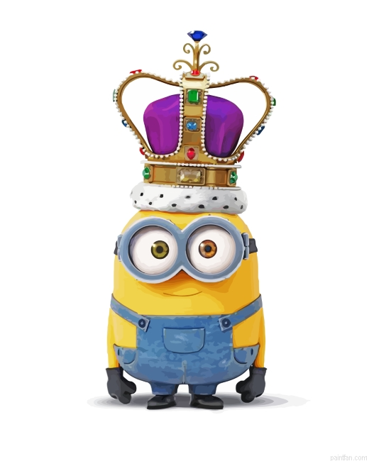 Bob The Minion Paint By Numbers.png