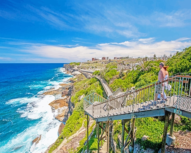 Bondi To Coogee Walk Sydney Paint By Numbers.png