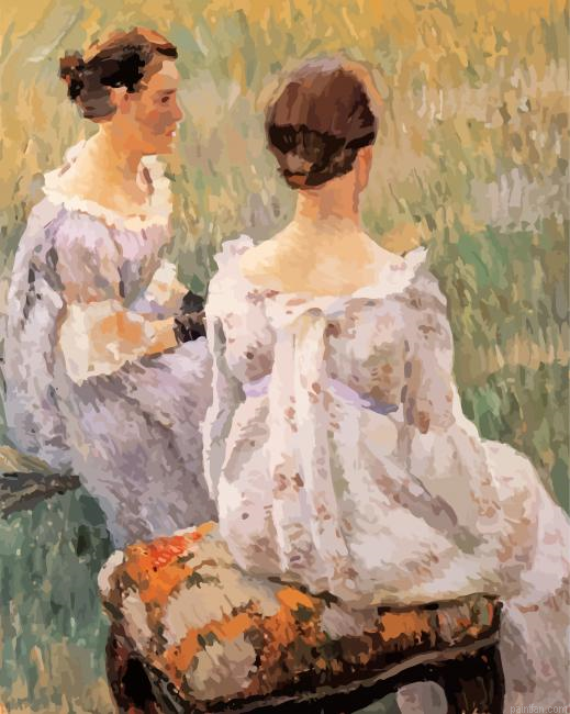 Borisov Musatov Two Ladies Paint By Numbers.png