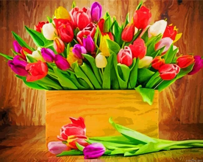 Bouquets Of Tulips Paint By Number.png