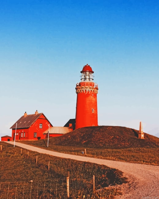 Bovbjerg Lighthouse Paint By Number.png