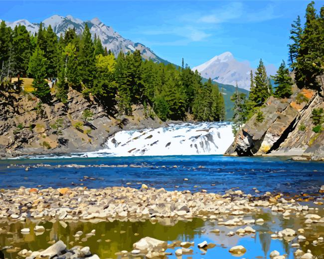 Bow Falls Paint By Numbers.png