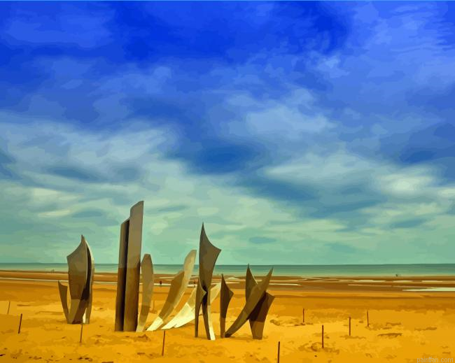 Braves Omaha Beach Paint By Numbers.png