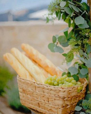 Bread And Grapes Paint By Number.png
