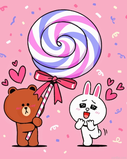 Brown And Cony Paint By Numbers.png