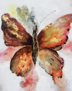 Brown Butterfly Paint By Numbers.png