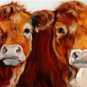 Brown Cows Paint By Numbers.png