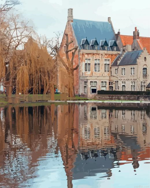 Bruges Minnewater Park Paint By Numbers.png