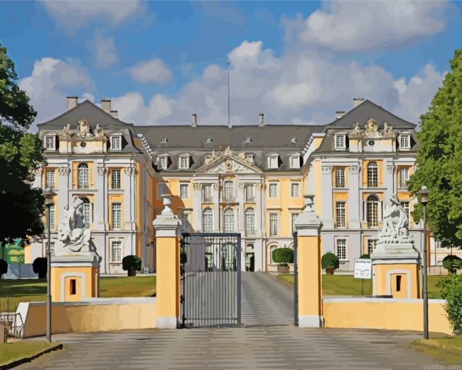 Bruhl Castle Germany Paint By Numbers.png