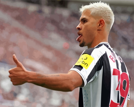 Bruno Guimaraes Football Player Paint By Numbers.png