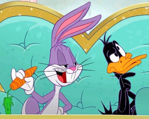 Bugs Bunny And Daffy Duck Paint By Number.png