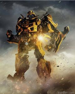 Bumblebee Transformer Paint By Numbers.png