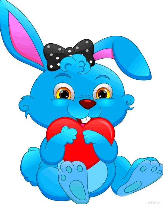 Bunny And Heart Paint By Number.png