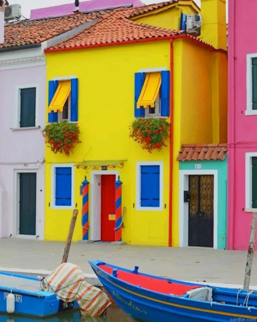 Burano Venice Italy New Paint By Numbers.png