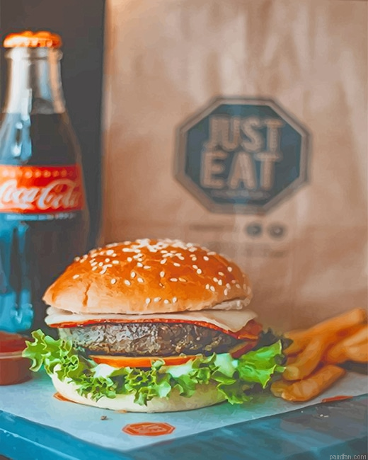 Burger Fast Food New Paint By Numbers.png