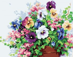 Butterfly Flower Paint By Numbers.png