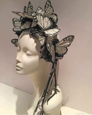 Butterfly Woman Sculpture Paint By Number.png