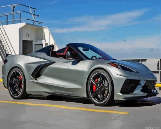 C8 Convertible Corvette Paint By Numbers.png