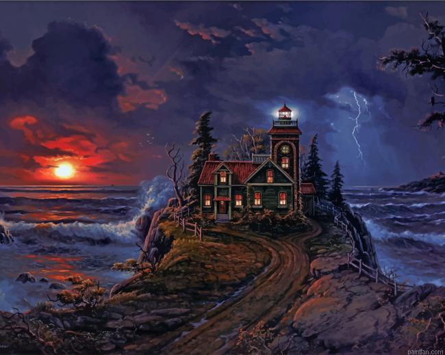 Cabin By Sea Paint By Numbers.png